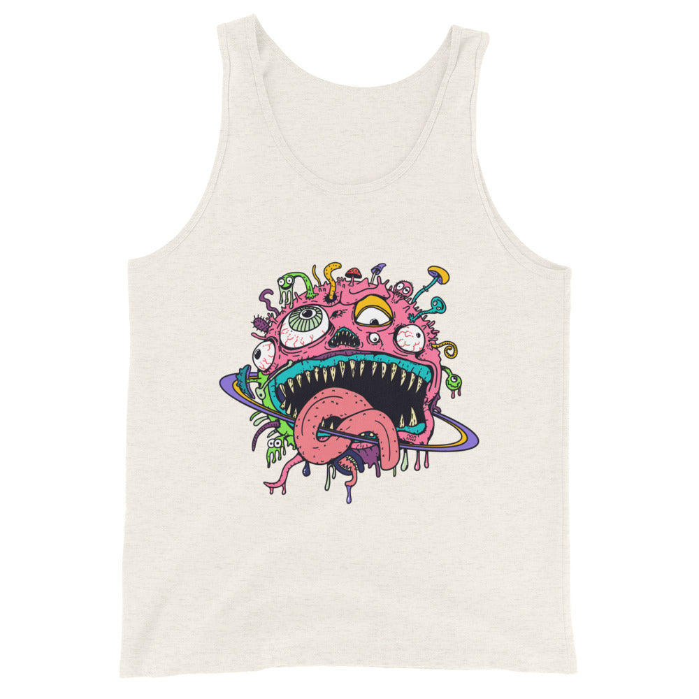 The Weirdest Planet Face Tank Top