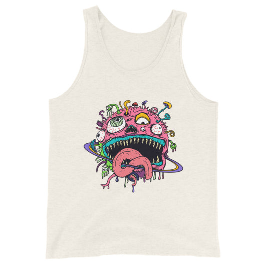 The Weirdest Planet Face Tank Top