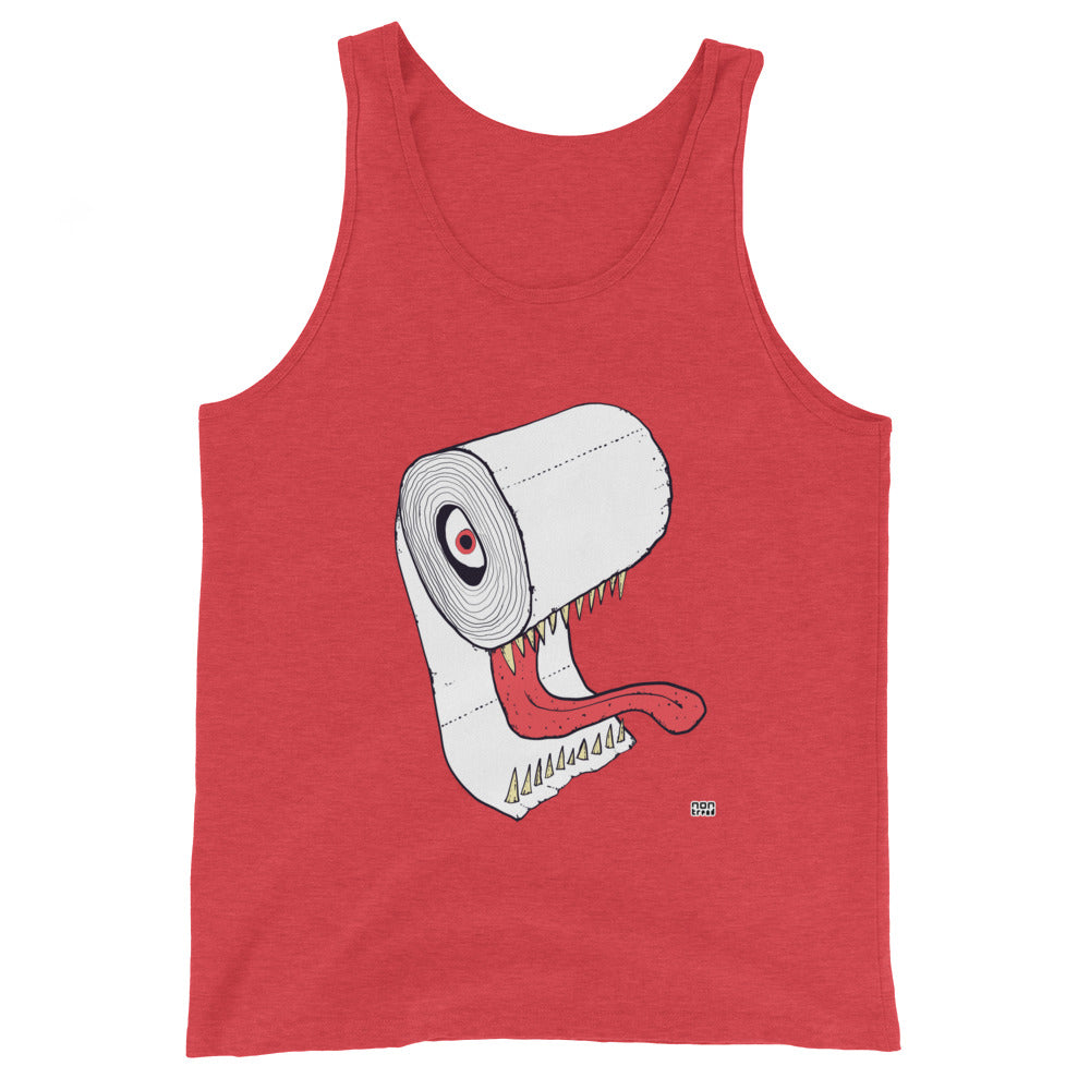 Toilet face Tank Top