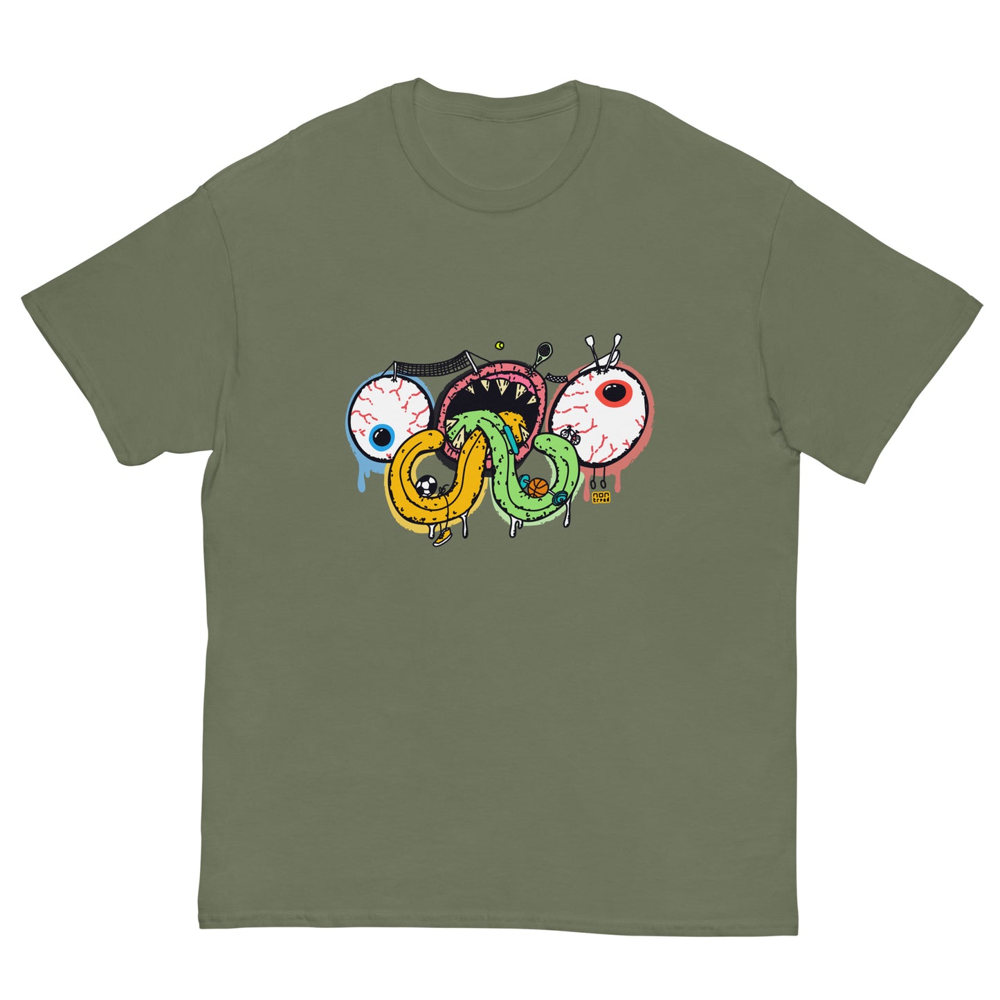 The Olympic Face T-shirt (regular fit)