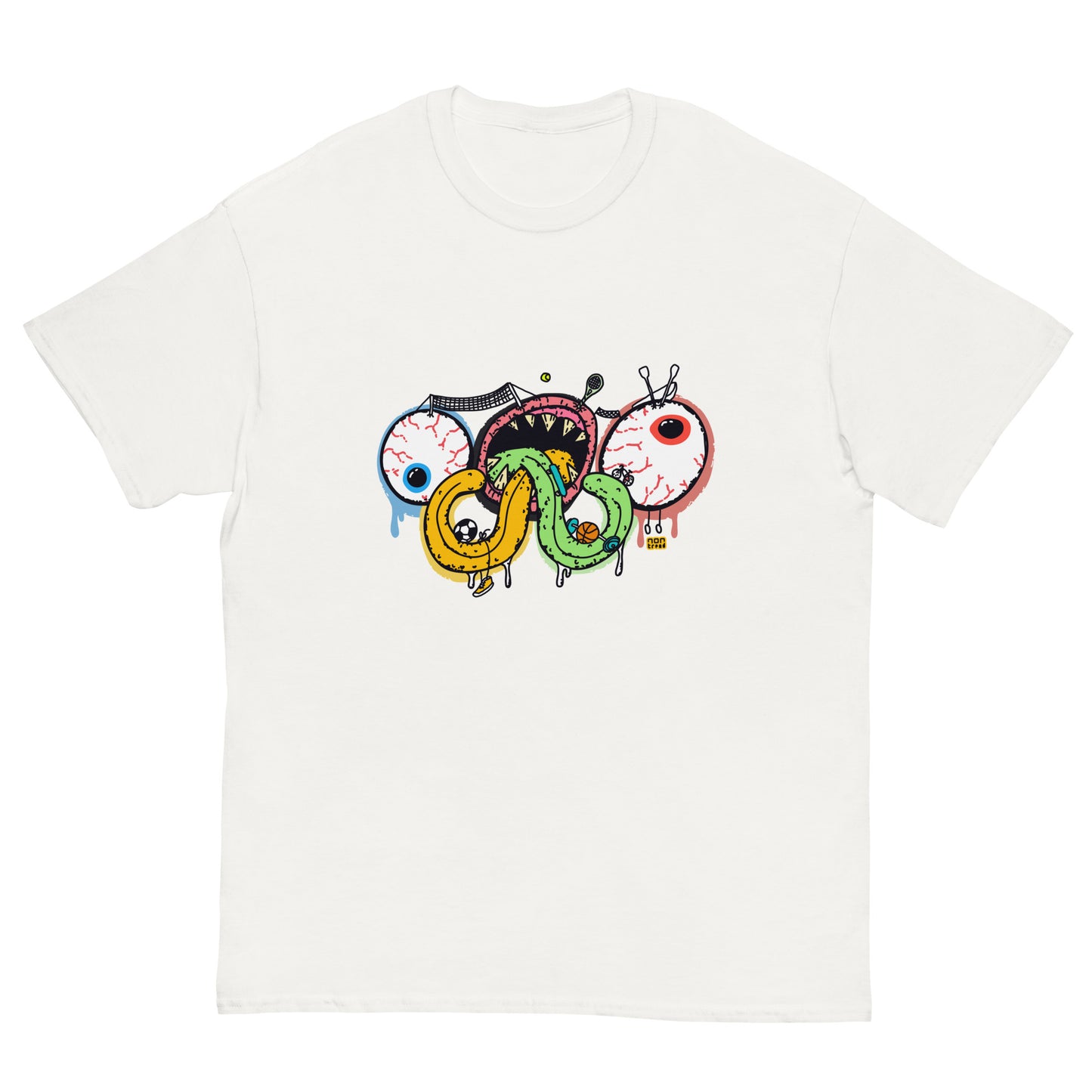 The Olympic Face T-shirt (regular fit)