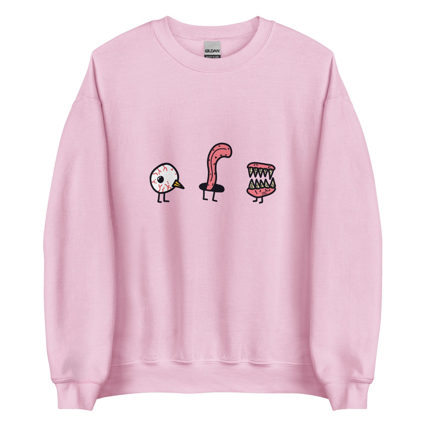Three Little Birds Face Sweatshirt
