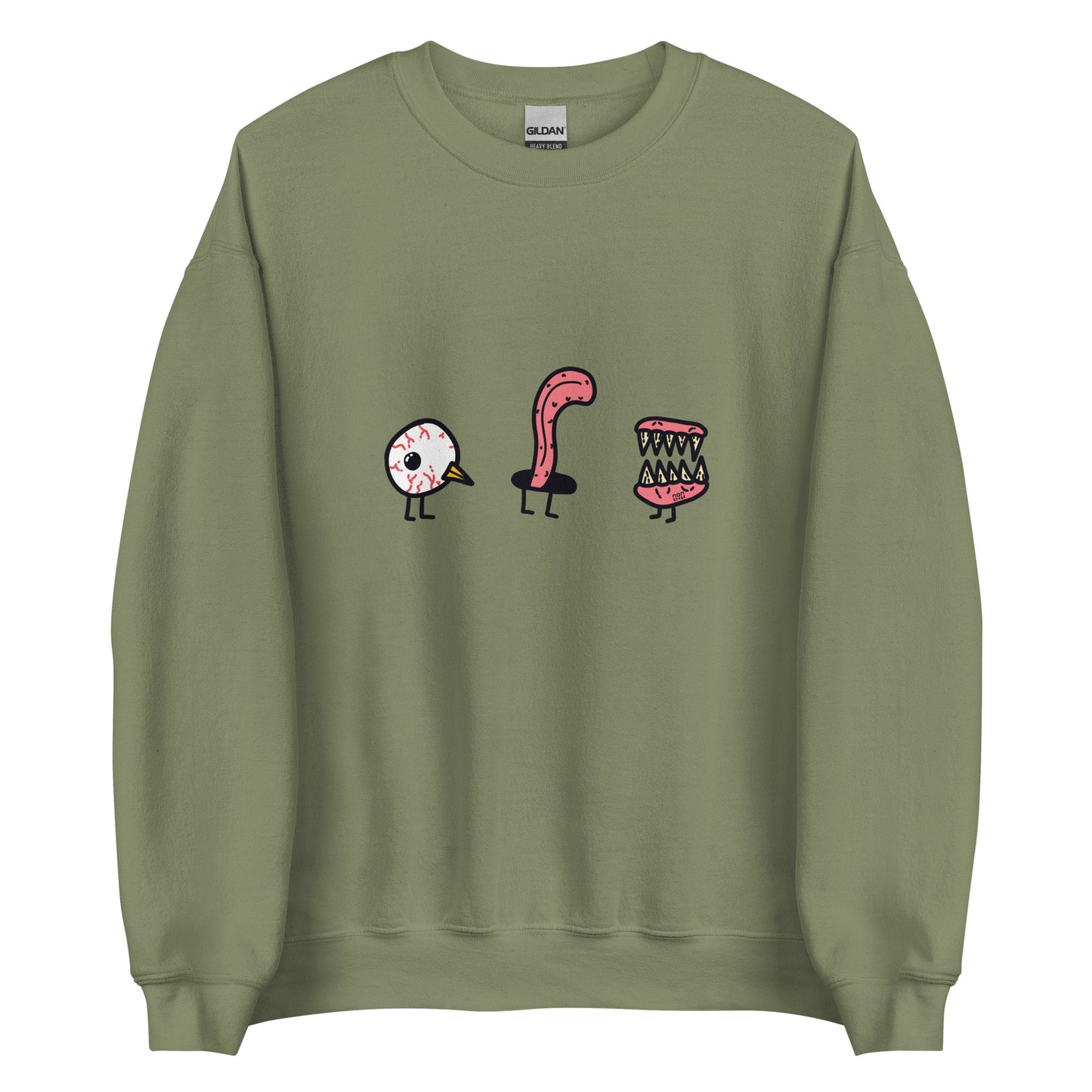 Three Little Birds Face Sweatshirt