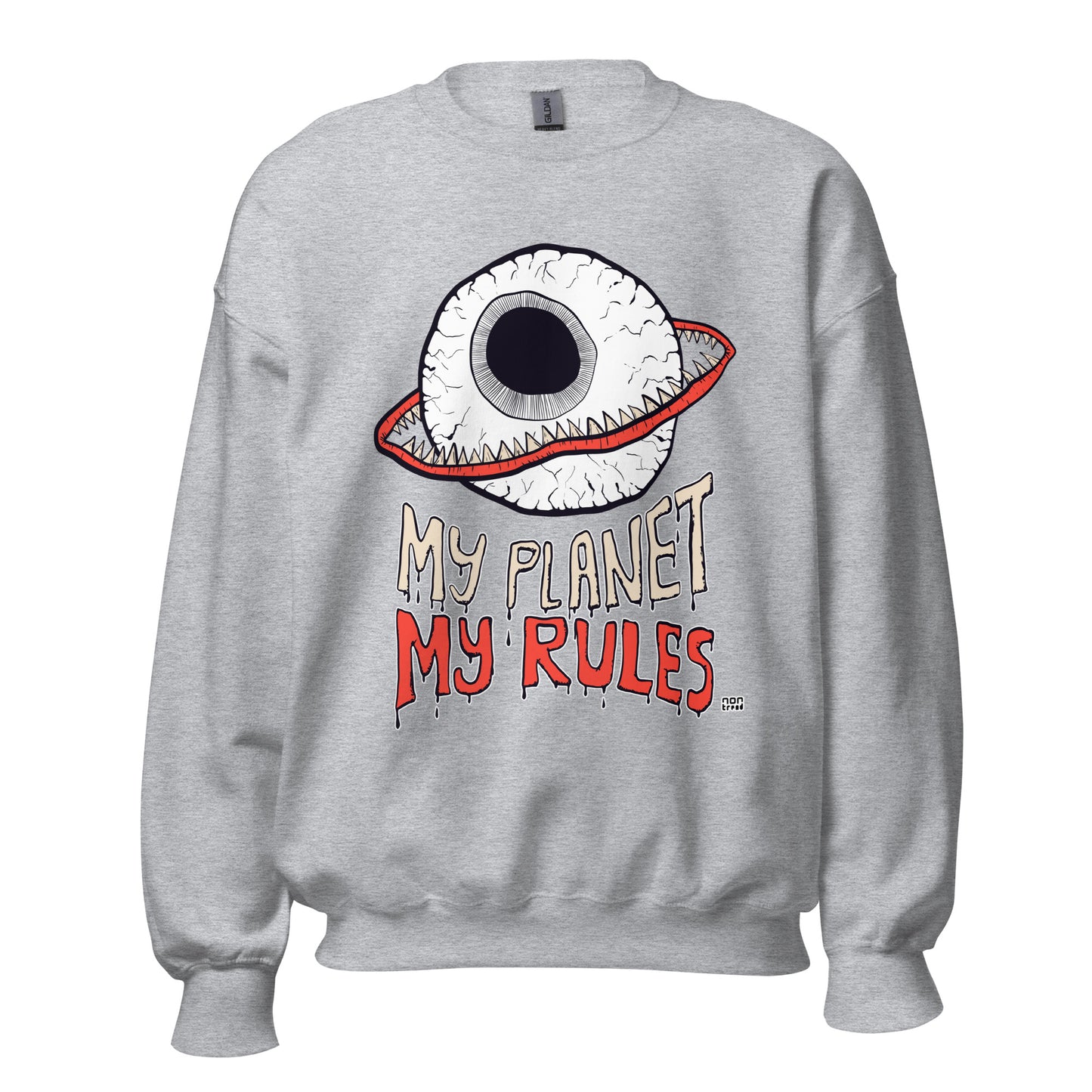 The Planet Face sweatshirt