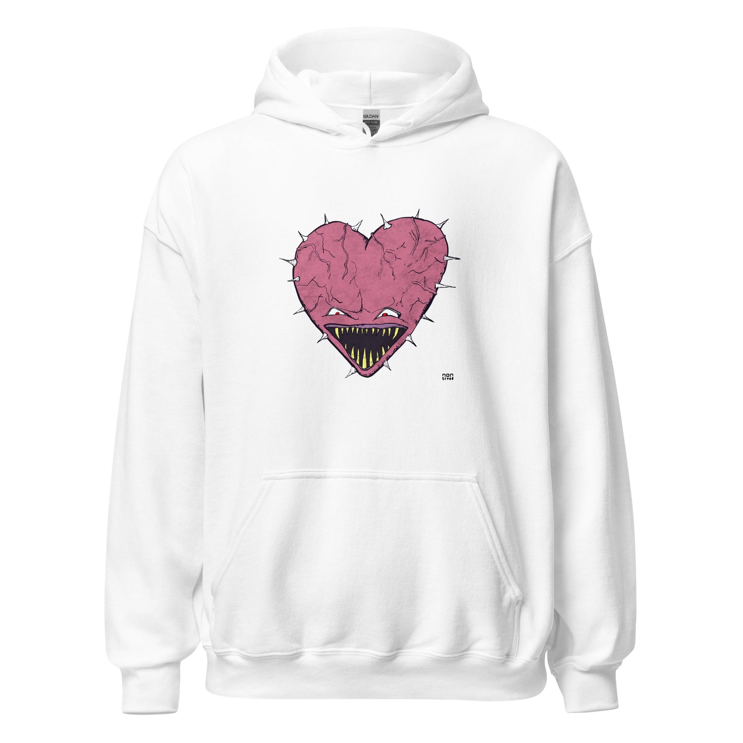 The Heart Face Hoodie